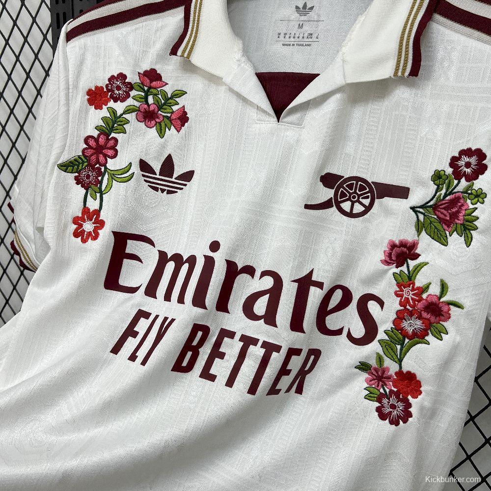 2025/26 Player Version Mens Arsenal Third-Embroidered Jersey
