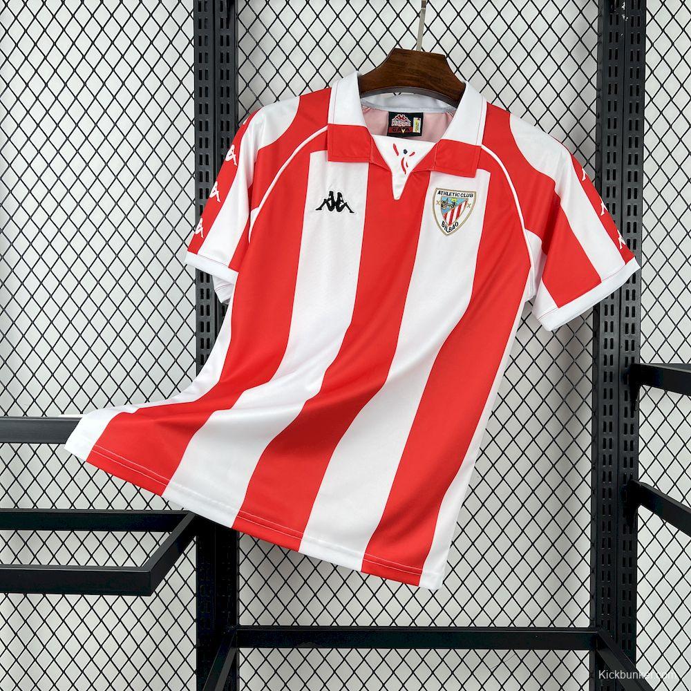 1998/99 Retro Athletic Bilbao Home Jersey