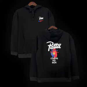 23/24 Barcelona x Patta Black Hoodie