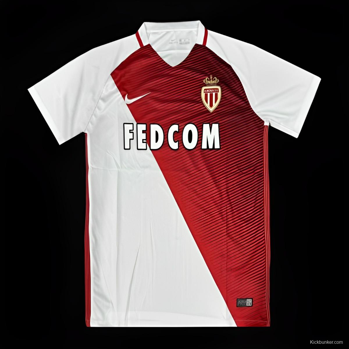 Retro 16/17 AS Monaco Home Jersey