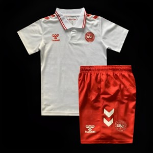 2024 Kids Denmark Away Jersey