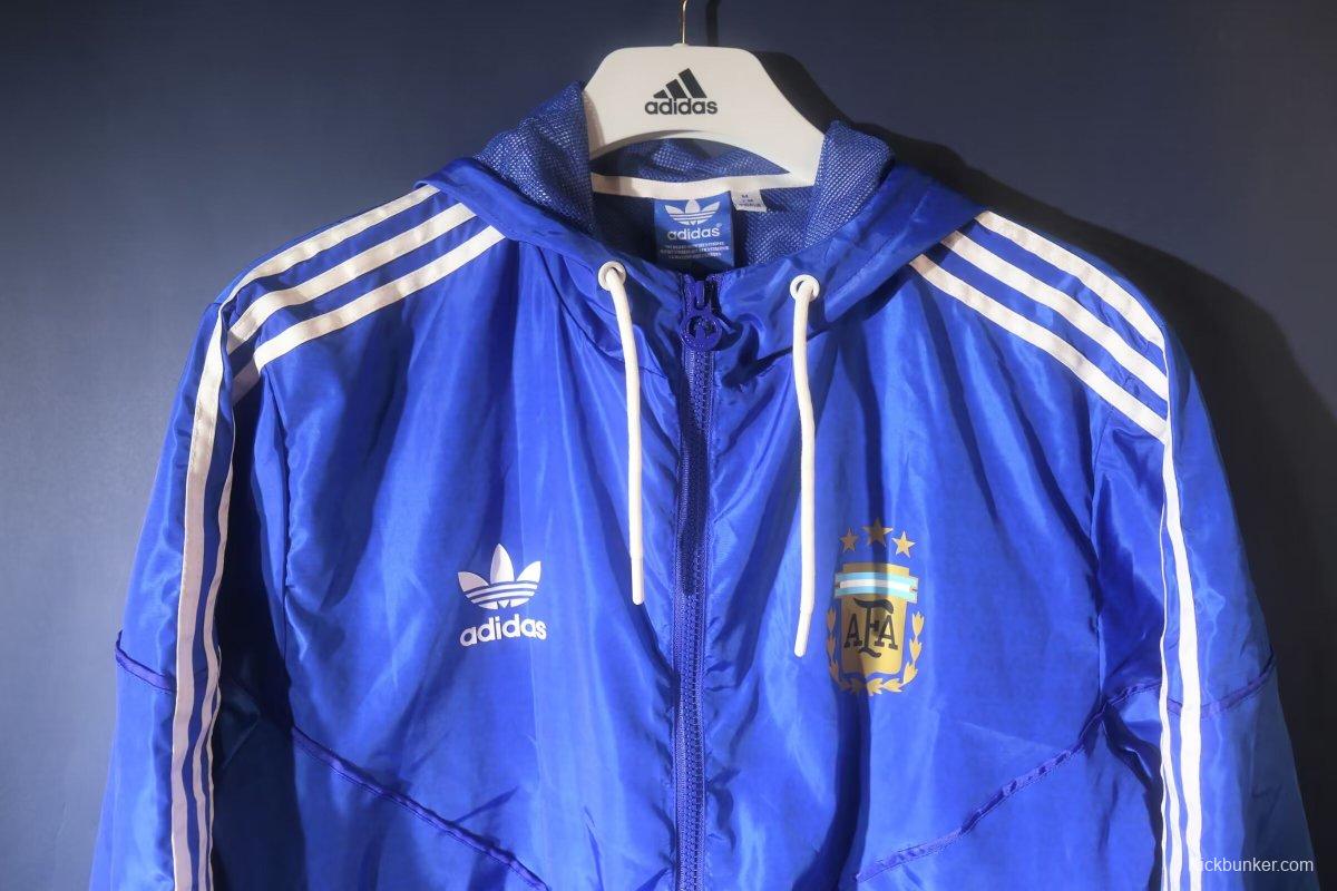 2024 Argentina Blue Windbreaker