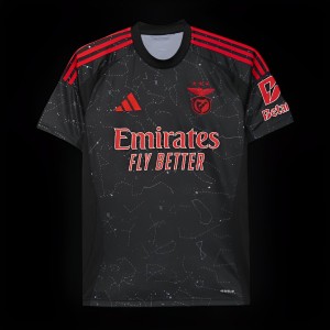 24/25 Benfica Away Black Jersey