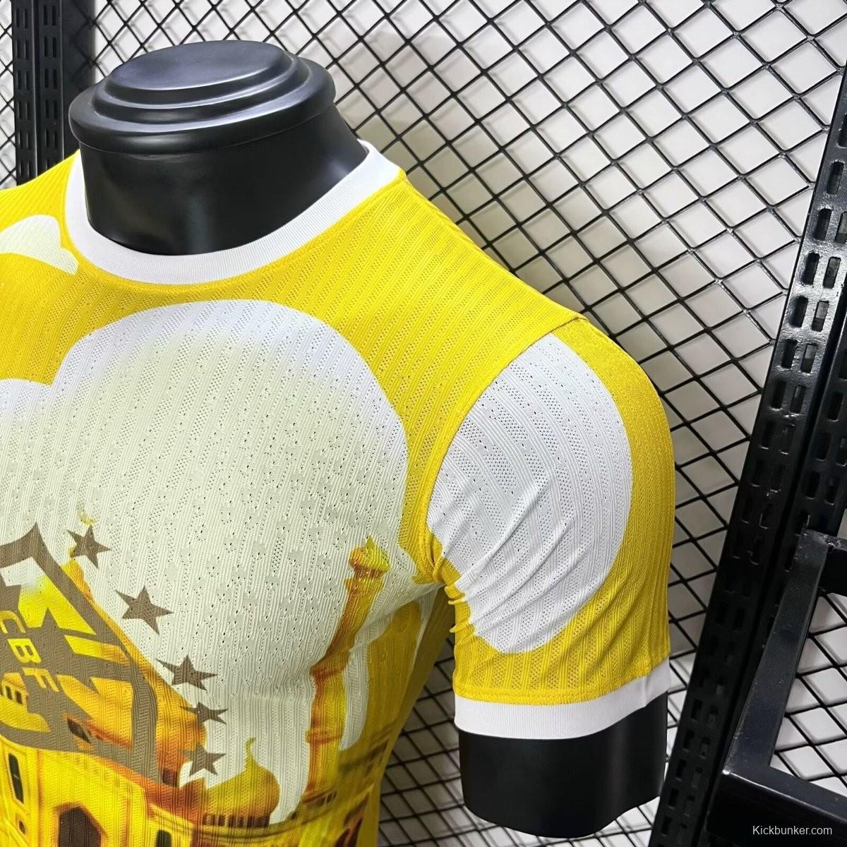 Player Version 2024 Brazil Yellow Special Jersey