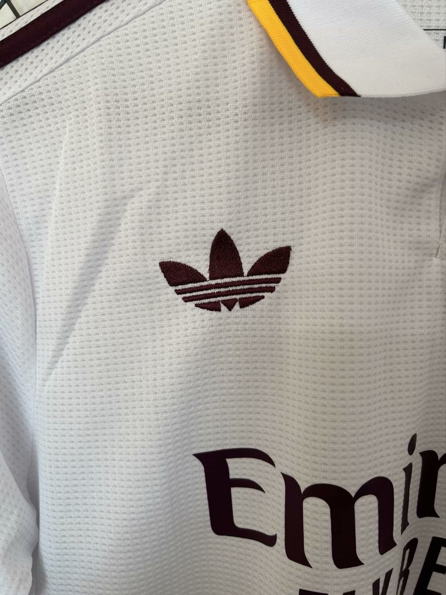 25/26 Arsenal Away White Jersey