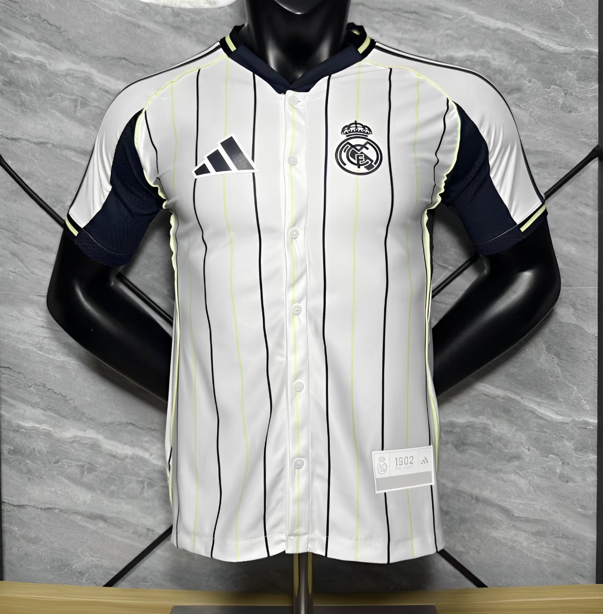 Player Version 25/26 Real Madrid US Pack Baseball Jersey