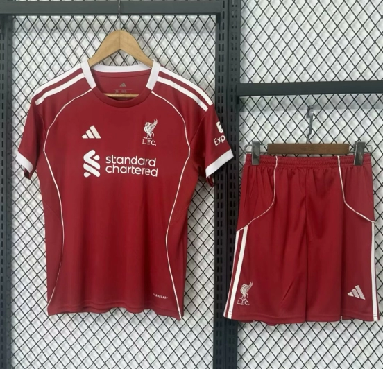 25/26 Kids Liverpool Home Jersey