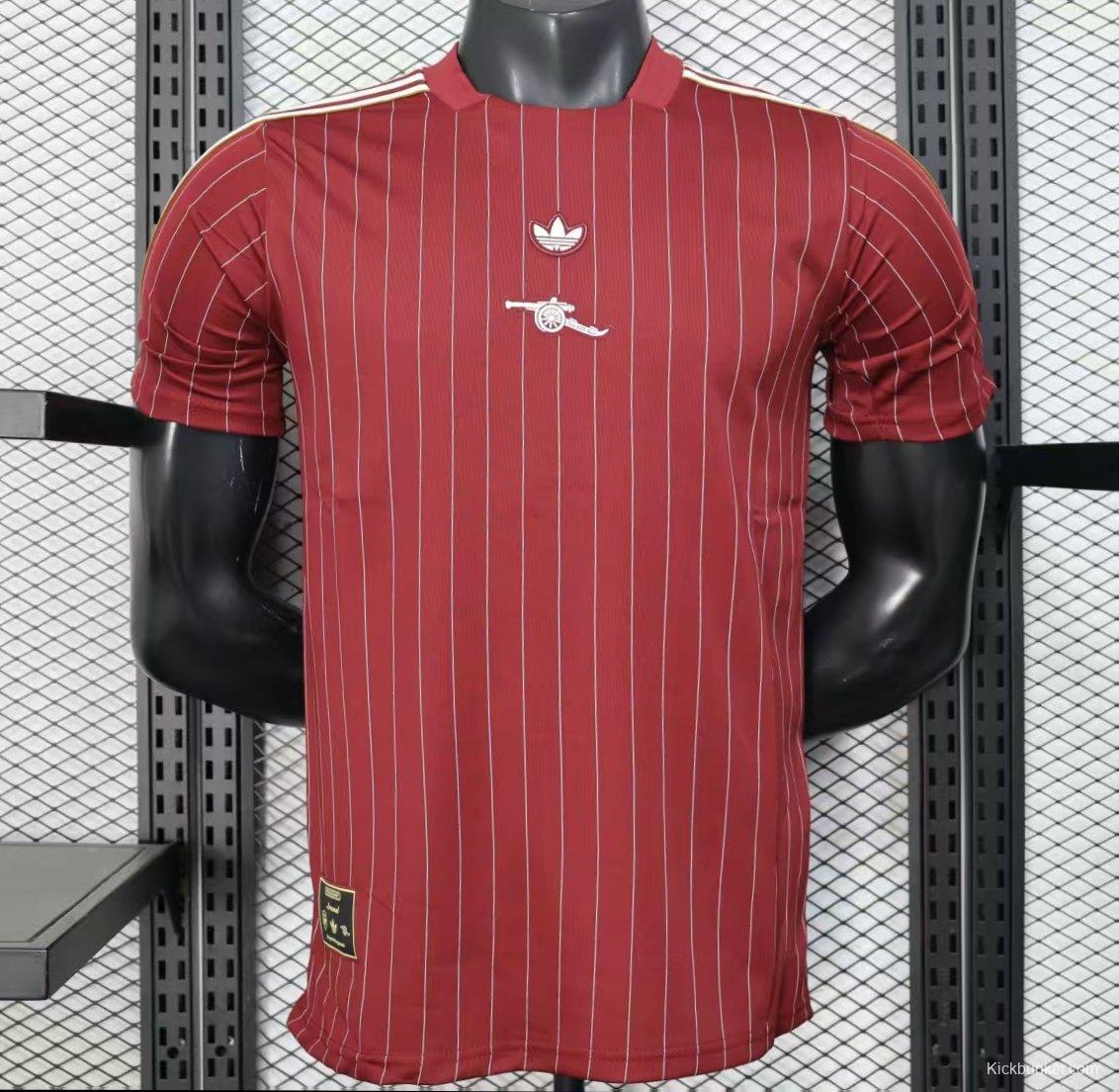 Player Version 25/26 Arsenal Wine Casual Jersey