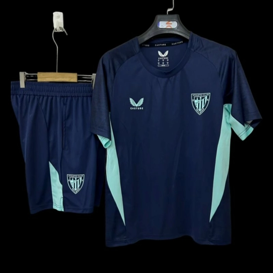 2526 Athletic Bilbao Training Jersey Royal Blue+Shorts