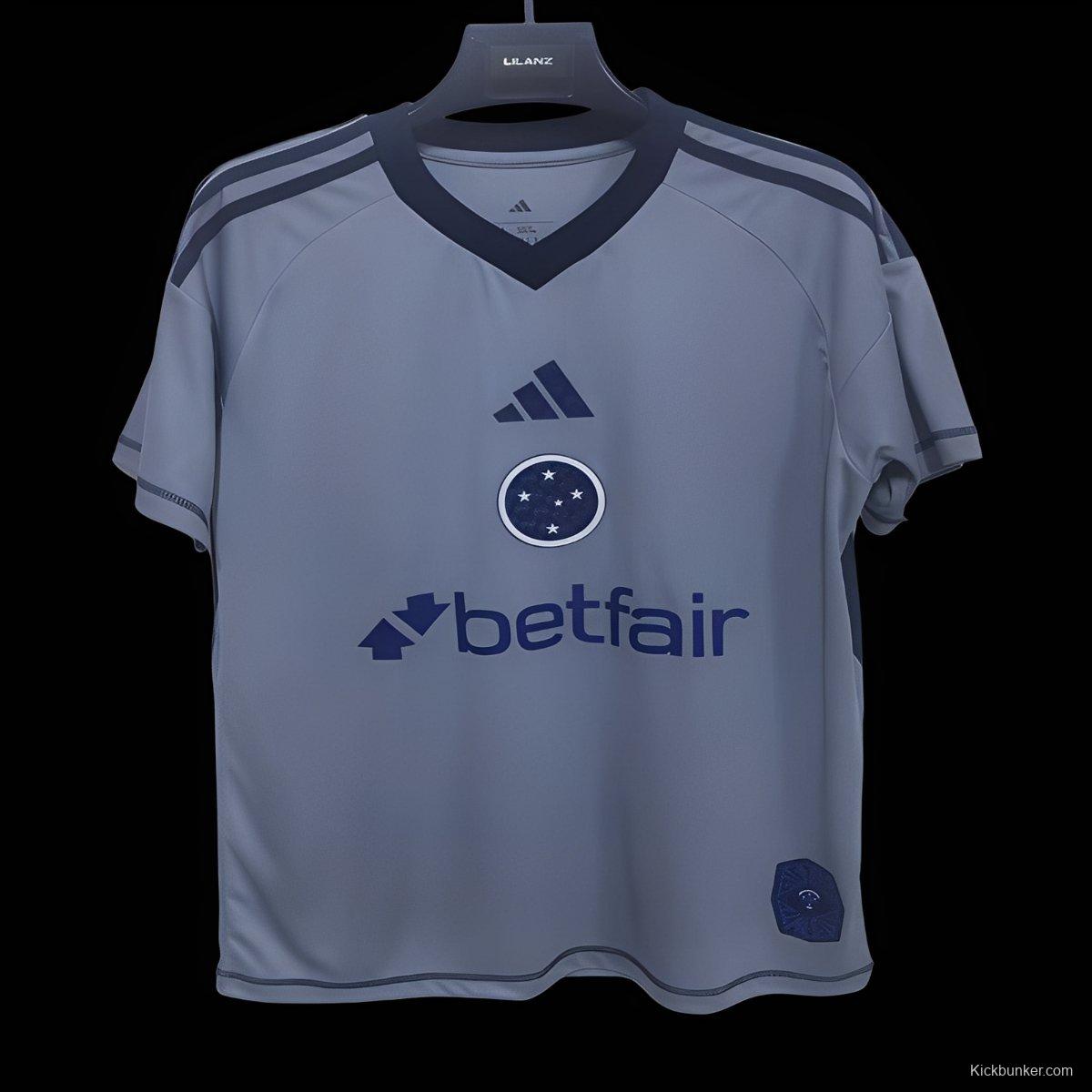 25/26 Cruzeiro Goalkeeper Grey Jersey