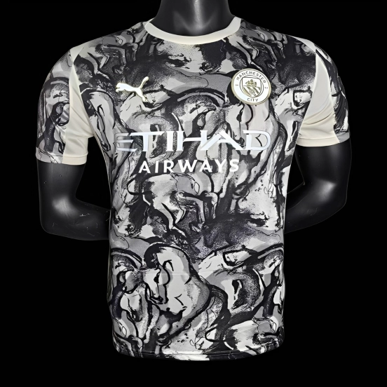 Player Version 25/26 Manchester City 2026 'Year of the Horse' Special Jersey