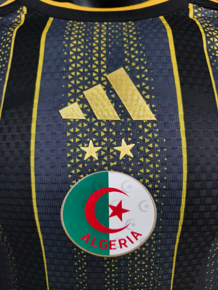 Player Version 2026 Algeria Black Jersey