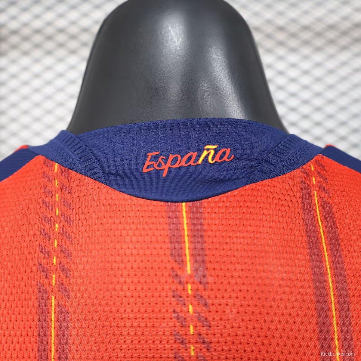 Player Version 2026 Spain Home Women Jersey