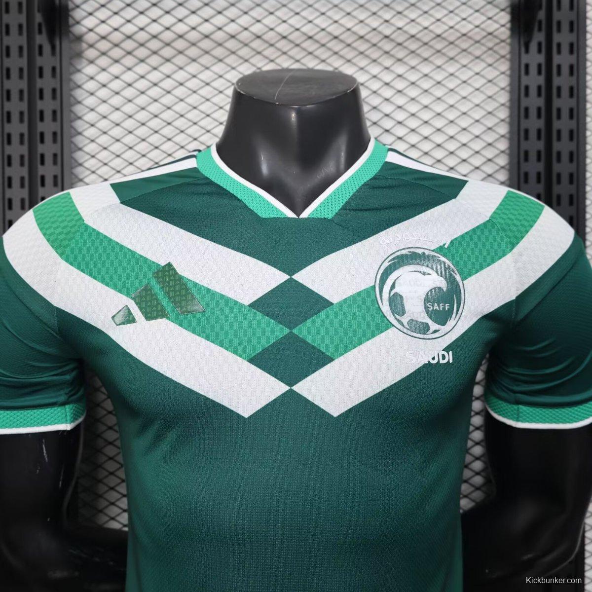 Player Version 2026 Saudi Arabia Green Pre-Match Jersey