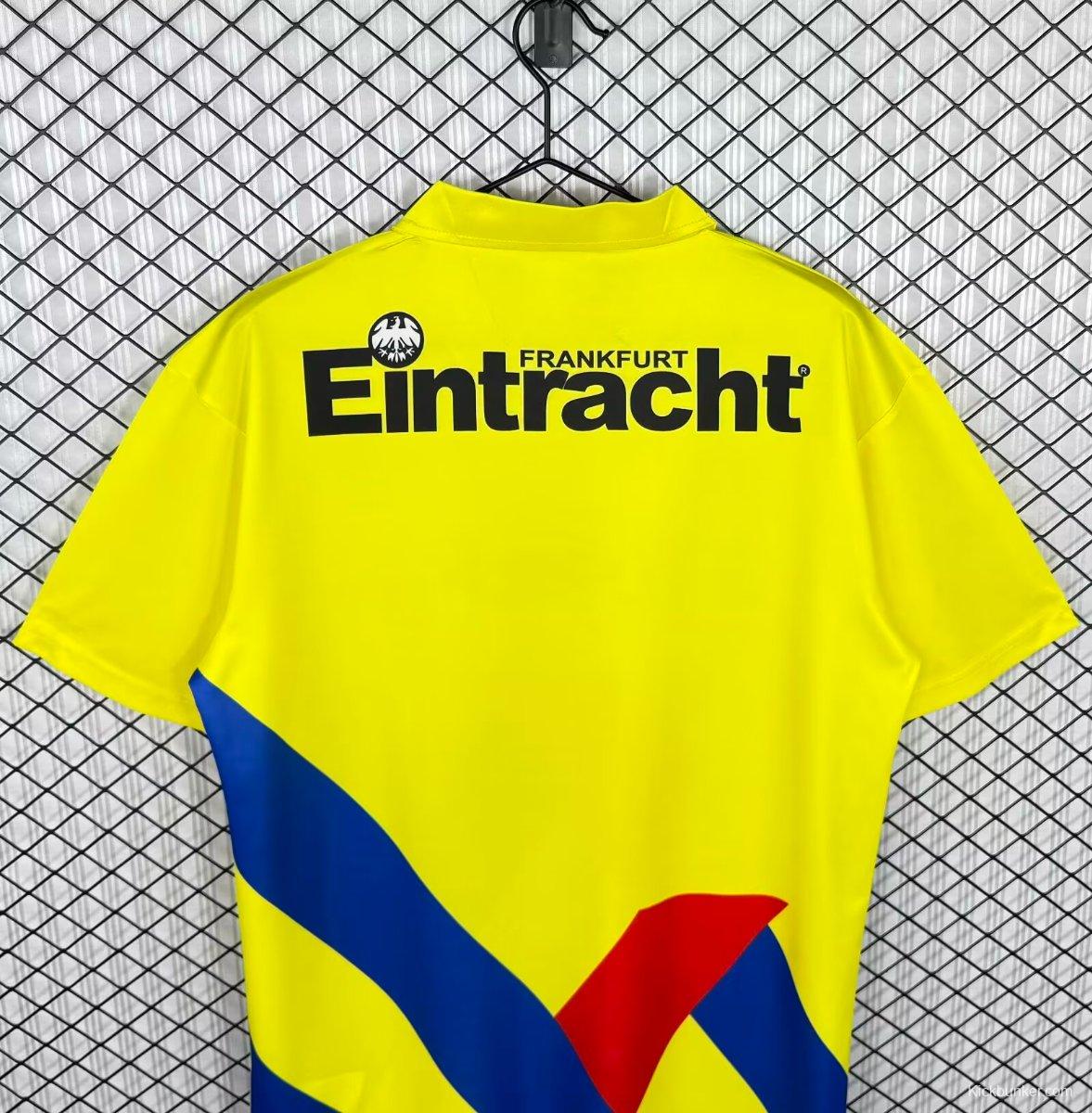 Retro 93/96 Frankfurt Away Yellow Jersey