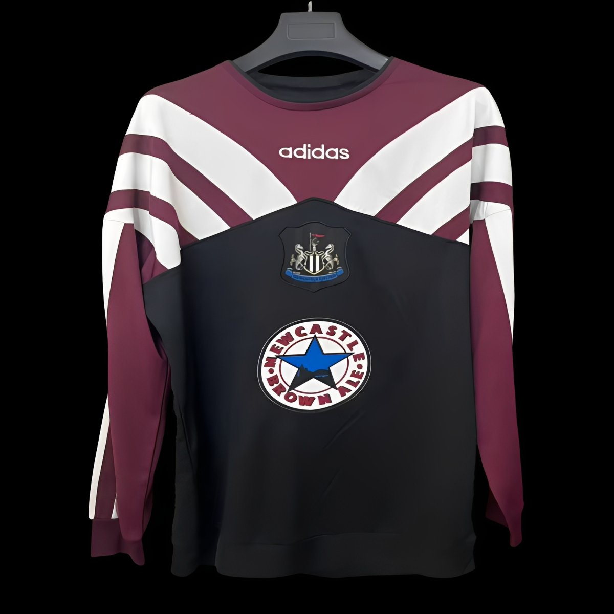 25/26 Adidas Newcastle United 1995 Remake Long Sleeve Away Jersey