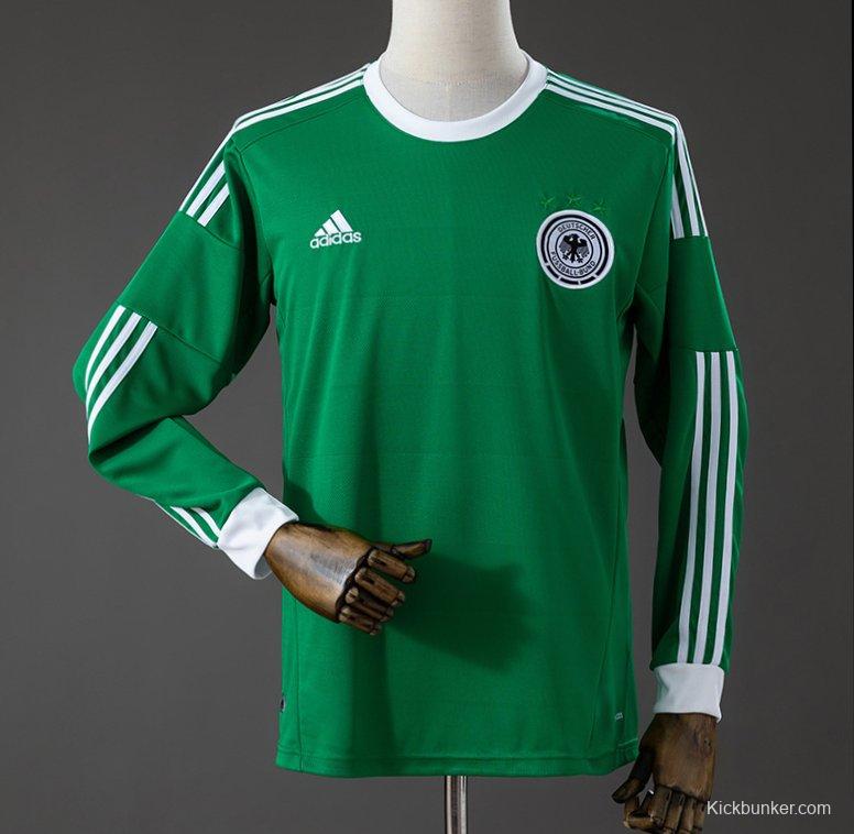 12/13 Germany Away Retro Long Sleeve Jersey