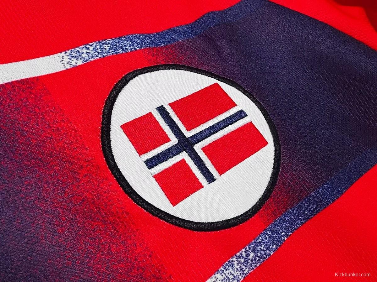 Retro 1997 Norway Home Jersey