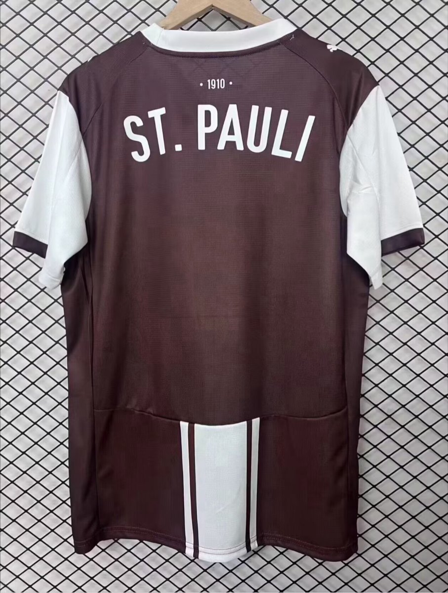 25/26 FC St. Pauli Brown 1970s Remake Special Jersey