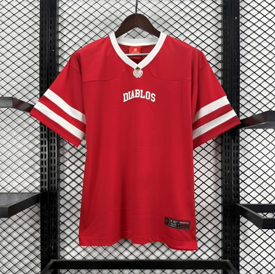 26/27 Toluca Red Baseball Jersey