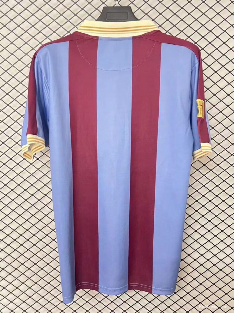 26/27 Trabzonspor Retro-Inspired Taraftar Premium Burgundy Blue Jersey