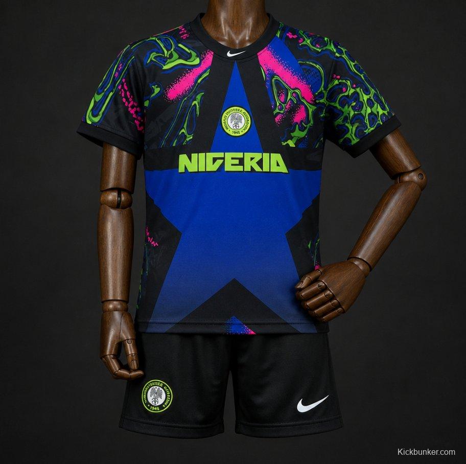 2026 Kids Nigeria Goalkeeper Jersey