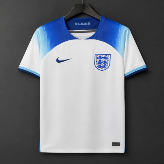 Retro 2022 England Home Soccer Jersey