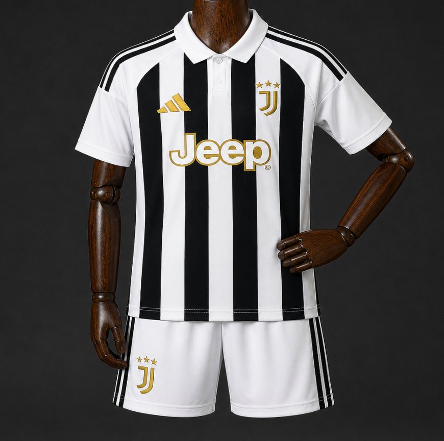 26/27 Kids Juventus Home Jersey