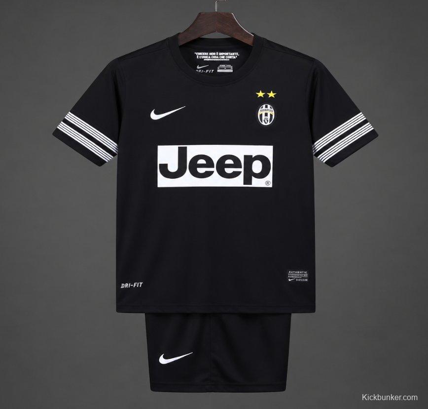 Retro 2012/13 Kids Juventus Black Away Jersey