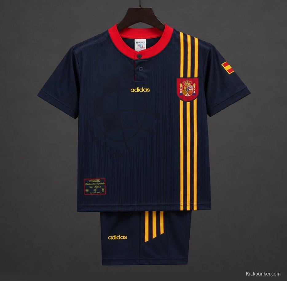 Retro 1996 Spain Away Jersey