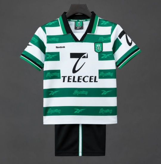 Retro 99/00 Sporting Lisbon Home Jersey