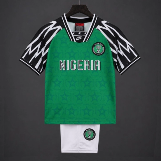 Retro Kids 1994 Nigeria Home Jersey