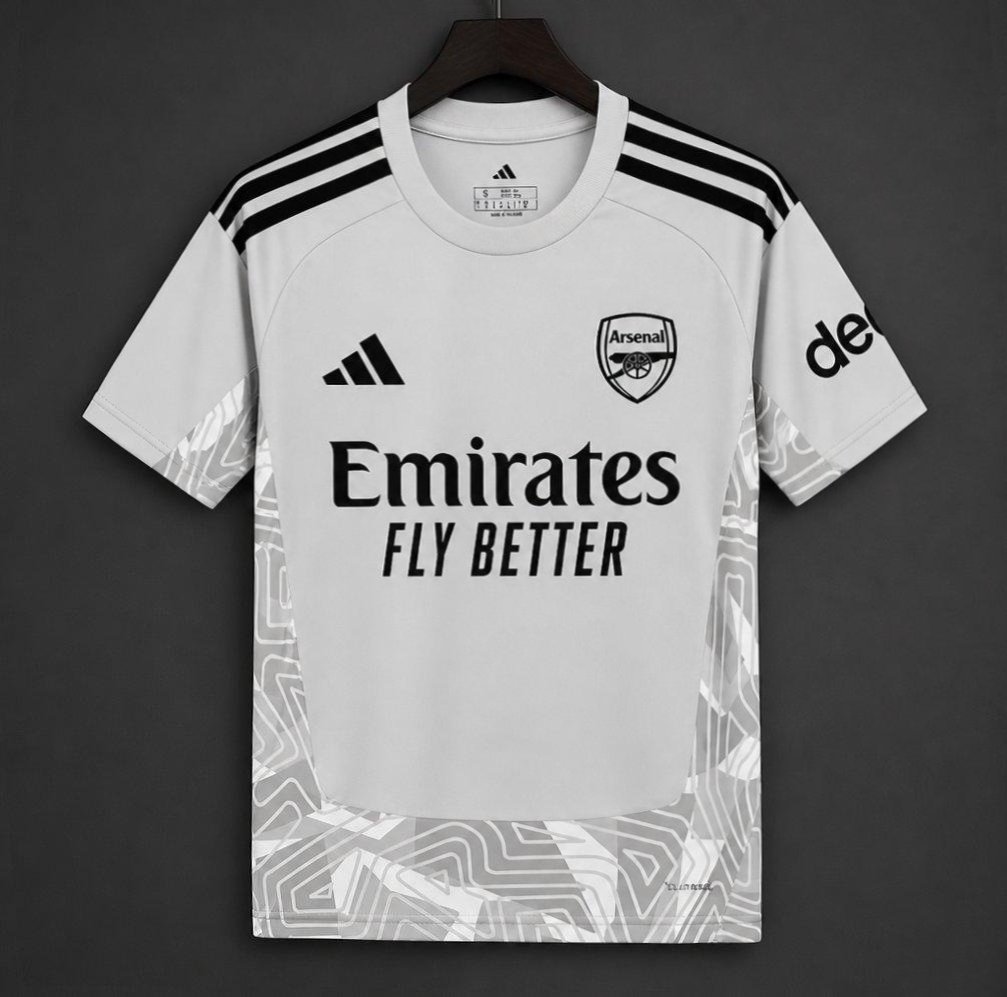 26/27 Arsenal Grey Goalkeeper Jersey
