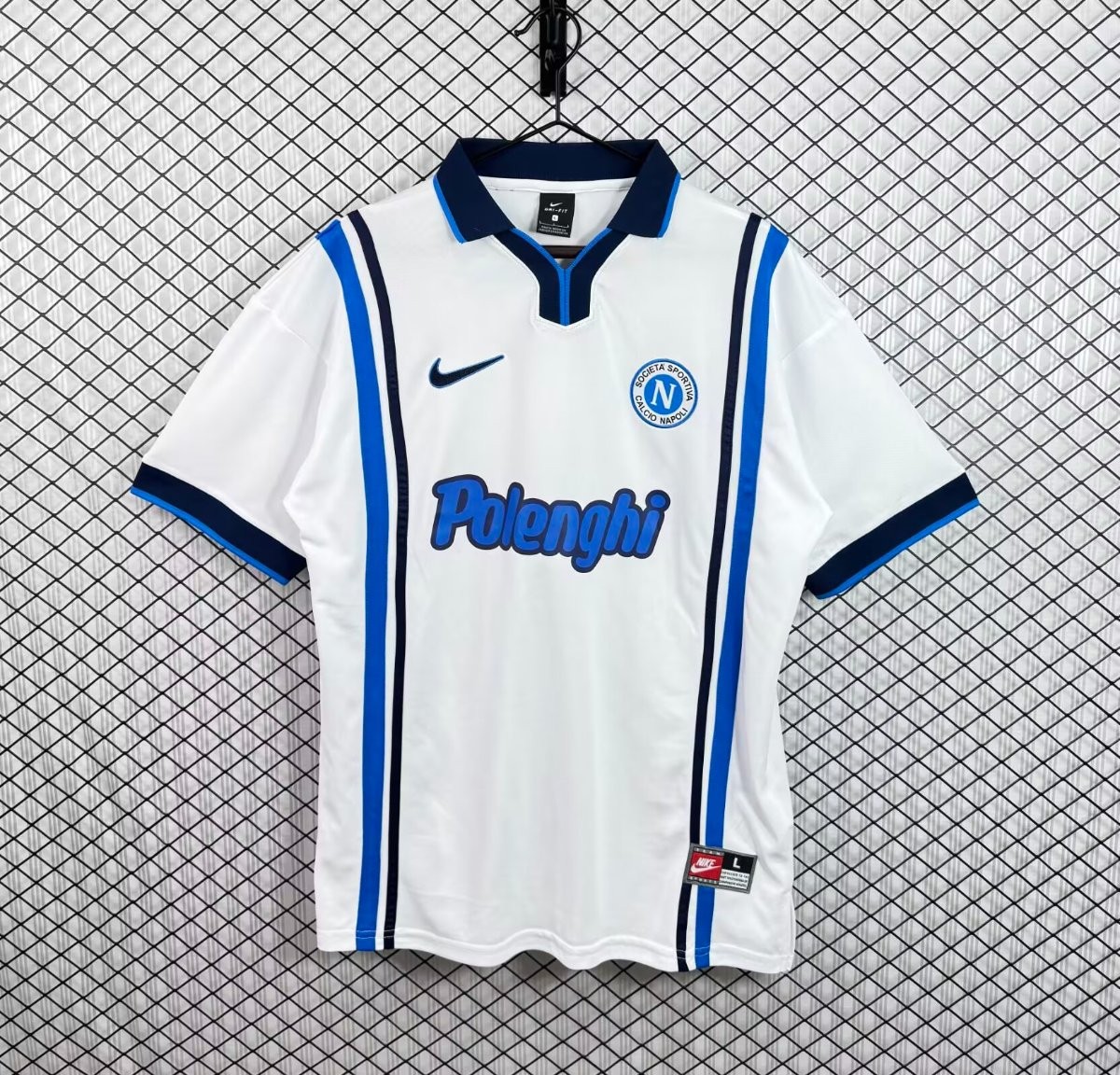 Retro 97/98 Napoli Away White Jersey