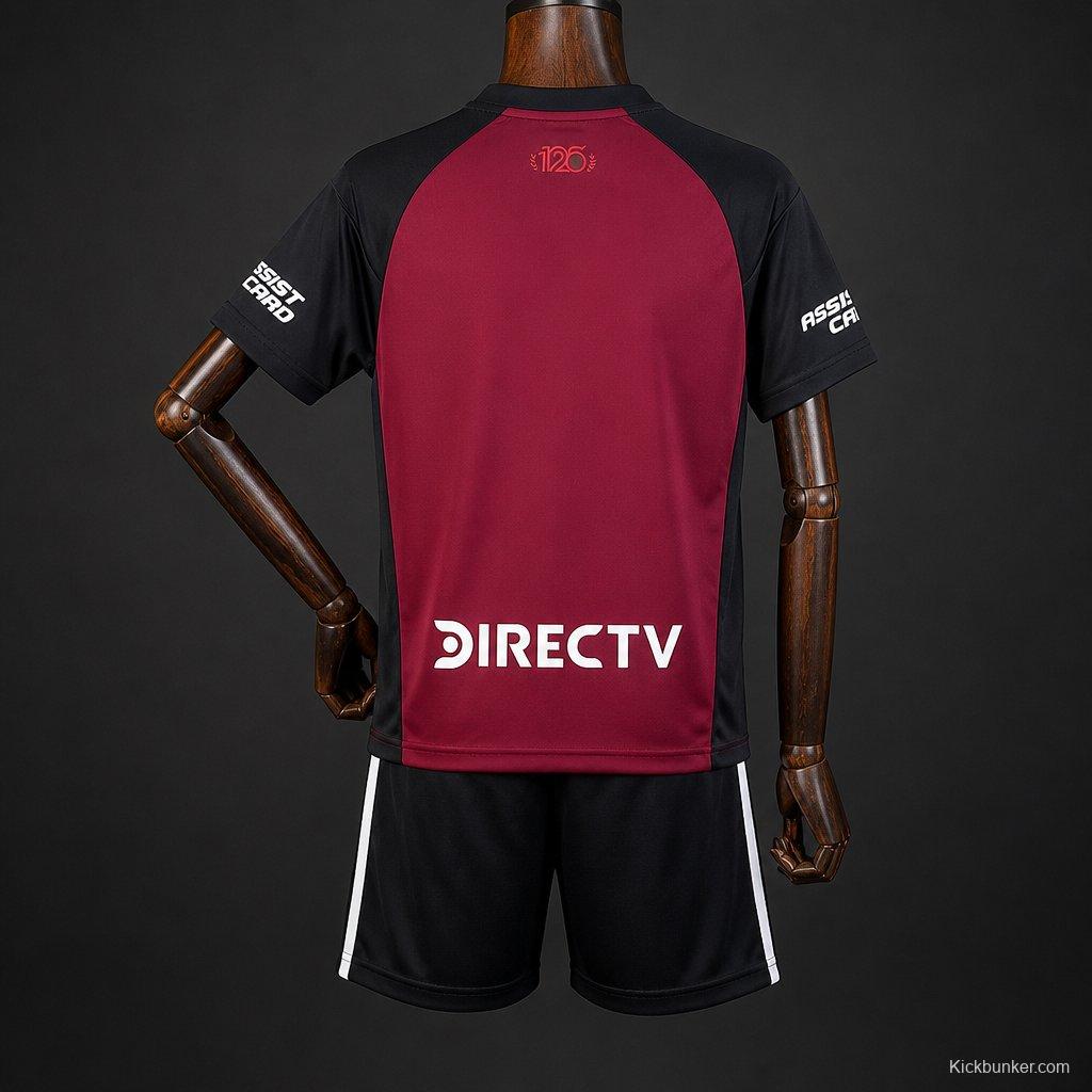 26/27 Kids Kit River Plate 125 Years Anniversay Goalkeeper  Jersey