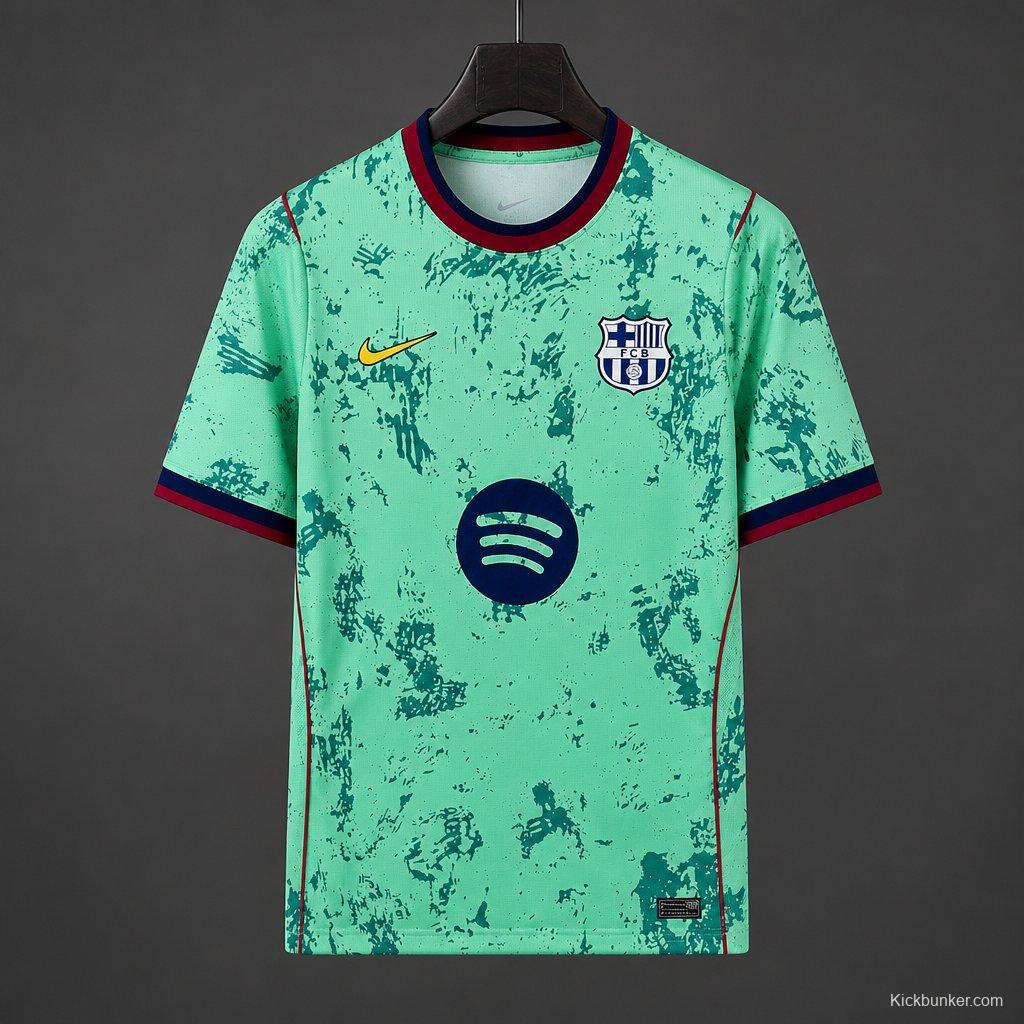 26/27 Barcelona  Green Special Edition Jersey