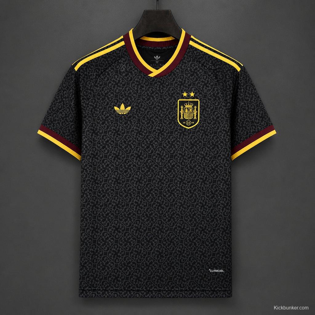 2026 Spain Trefoil Black Special Edition Jersey