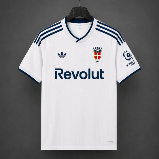 26/27 Como 1907 Away White Jersey