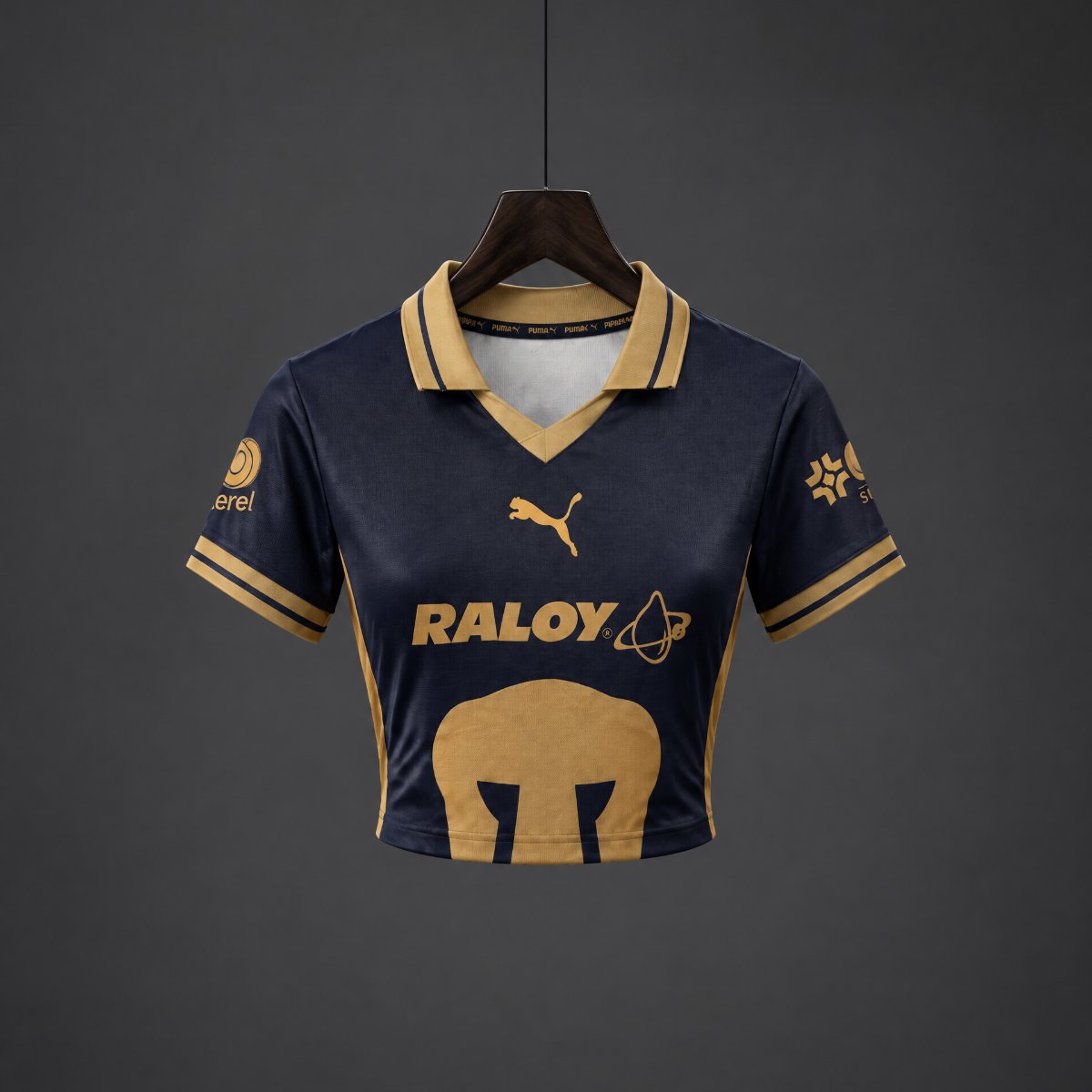 26/27 Women Pumas UNAM Home Crop Jersey