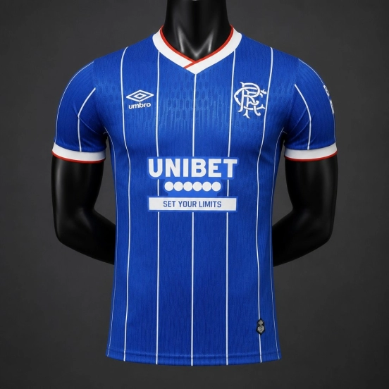 Player Version 26/27 Glasgow Rangers FC  Blue Jersey