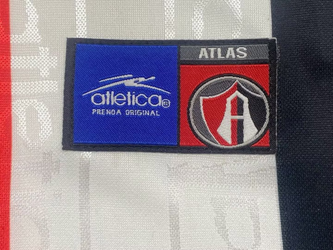 Retro 99/00 Atlas Third Long Sleeve Black/White  Jersey