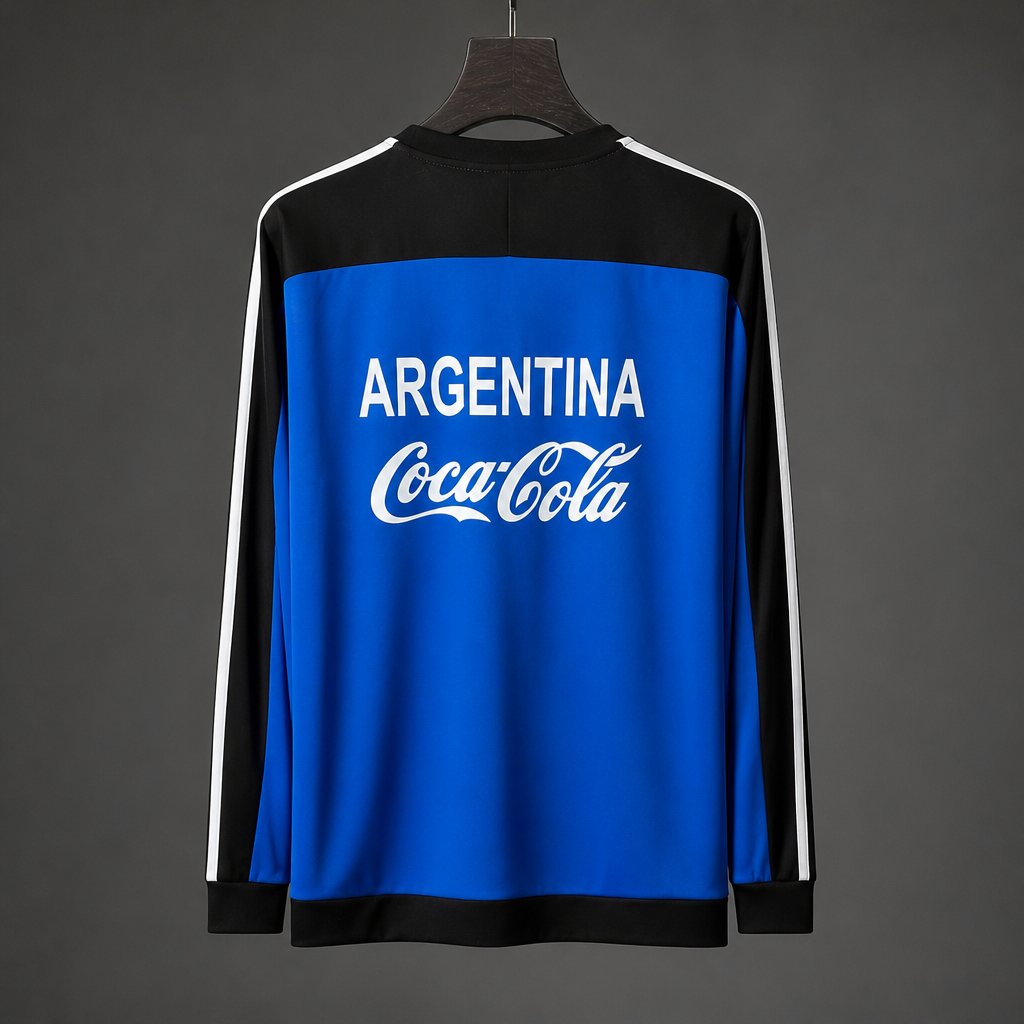 Retro 1994 Argentina Blue Black Travel Sweatshirt