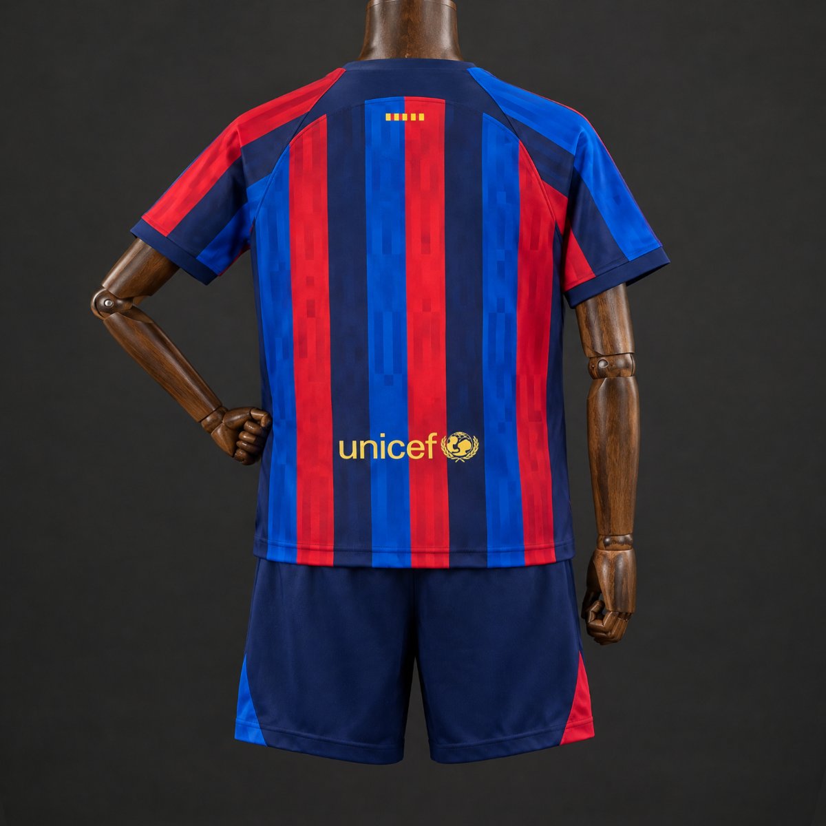 26/27 Kids Barcelona x Golf Wang El Clasico Red Blue Jersey Kit